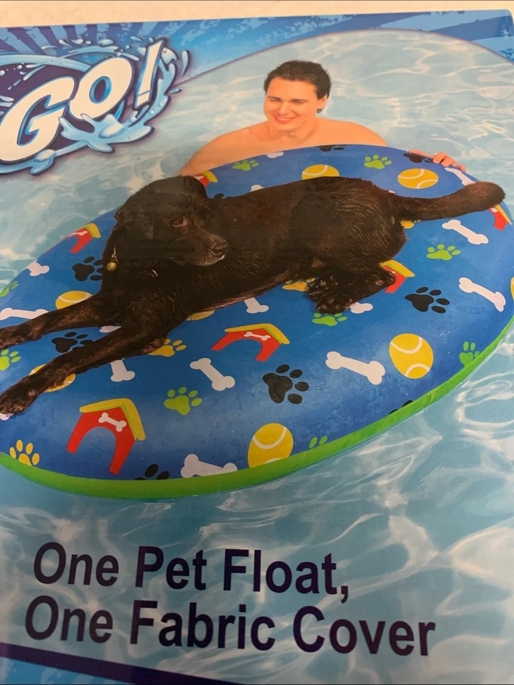 Bestway Pet Pool Float for Dogs NEW A Float & Removable Fur-Friend Fabric Cover